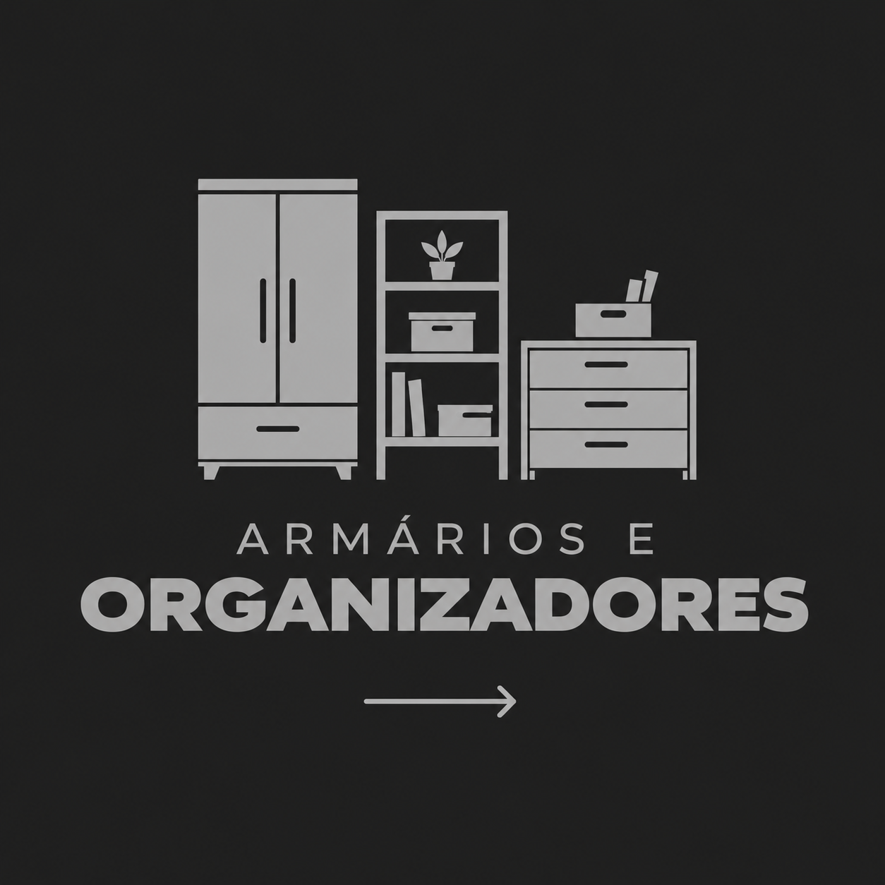 Armário e organizadores
