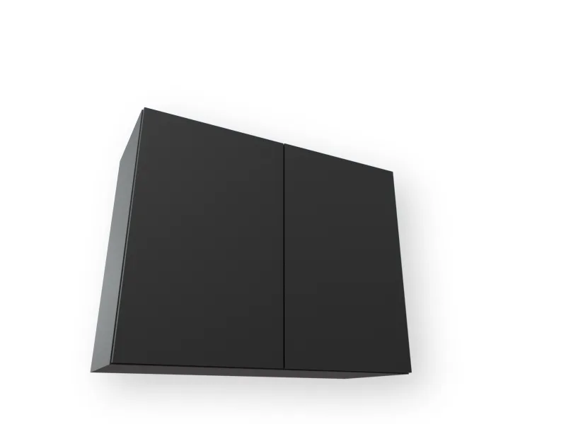 Armário Aéreo 2 Portas Preto